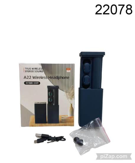 Imagen de AURICULAR INALAMBRICO A22 WIRELESS HEADPHONE 8.24